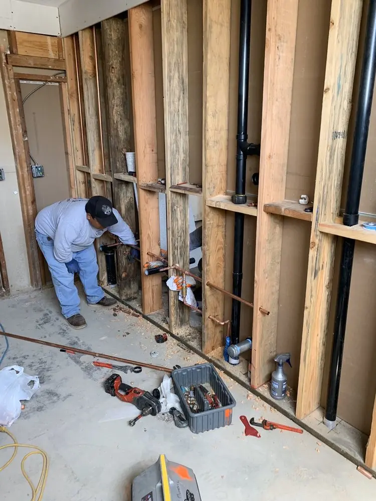 Commercial rough-in plumbing for Trenchless Sewer Repair in Gapsville